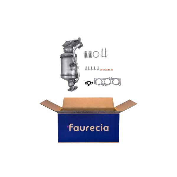 Manifold Catalytic Converter Euro 4 FAURECIA Kit Easy2Fit for TOYOTA Yaris/Vitz