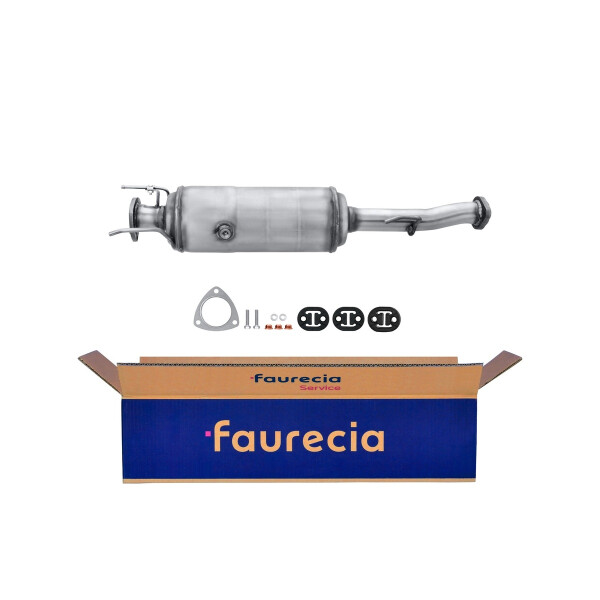 Soot/Particulate Filter Exhaust System Euro 4 FAURECIA for e.g. ALFA ROMEO 147