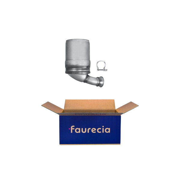 Soot/Particulate Filter Exhaust System Euro 4 FAURECIA for e.g. CITROËN BERLINGO
