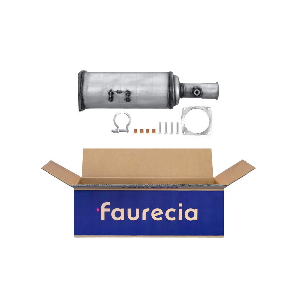 Soot/Particulate Filter Exhaust System Euro 4 FAURECIA for e.g. FIAT SCUDO