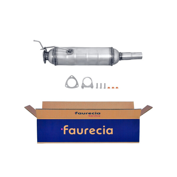 Soot/Particulate Filter Exhaust System Euro 4 FAURECIA for e.g. FIAT GRANDE