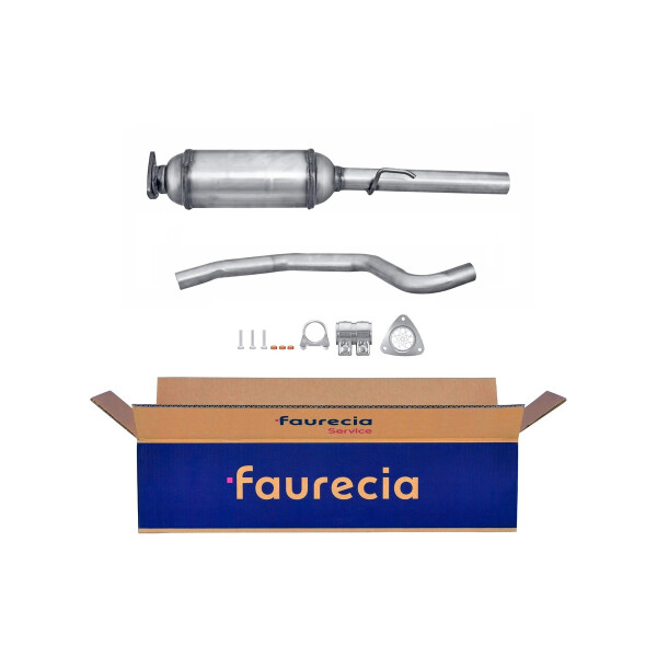Soot/Particulate Filter Exhaust System Euro 4 FAURECIA for e.g. OPEL CORSA