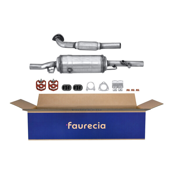 Soot/Particulate Filter Exhaust System Euro 5 FAURECIA for e.g. OPEL ASTRA