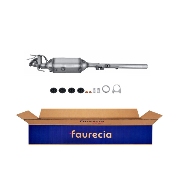 Soot/Particulate Filter Exhaust System Euro 4 FAURECIA for e.g. MAZDA 6