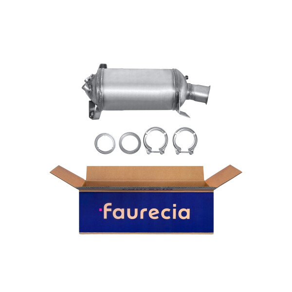 Ruß-Partikelfilter Abgasanlage Euro 4 mit Anbauteilen FAURECIA Kit Easy2Fit