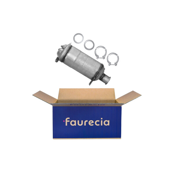 Soot/Particulate Filter Exhaust System Euro 4 FAURECIA for e.g. VW TRANSPORTER