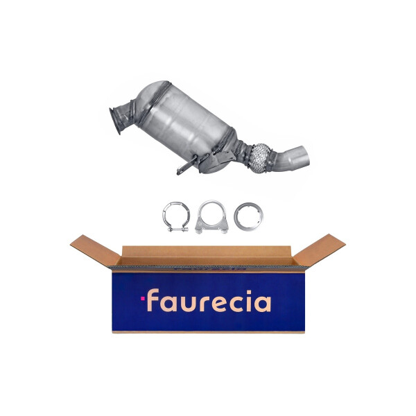 Soot/Particulate Filter Exhaust System Euro 4 FAURECIA for e.g. BMW 3 Series