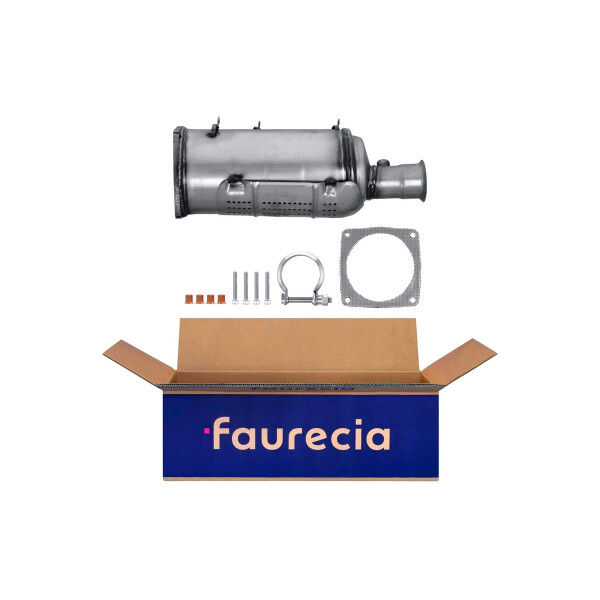 Soot/Particulate Filter Exhaust System Euro 4 FAURECIA for e.g. CITROËN C4
