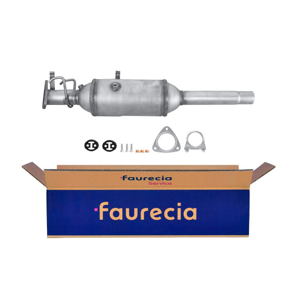 Ruß-Partikelfilter Abgasanlage Euro 5 mit Anbauteilen FAURECIA Kit Easy2Fit