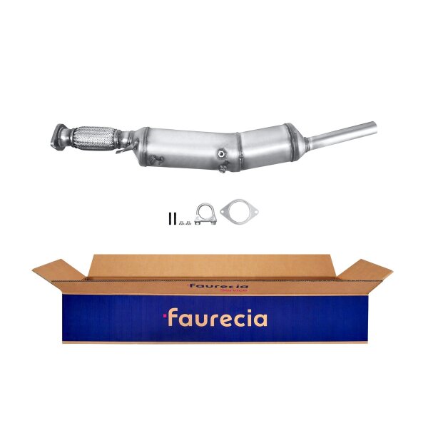 Soot/Particulate Filter Exhaust System Euro 5 FAURECIA Kit Easy2Fit for DACIA