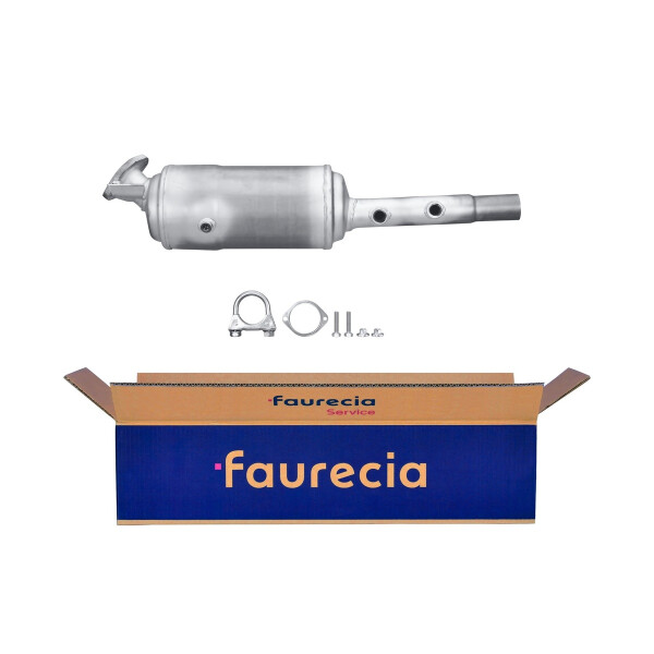 Soot/Particulate Filter Exhaust System Euro 4 FAURECIA for e.g. RENAULT MEGANE