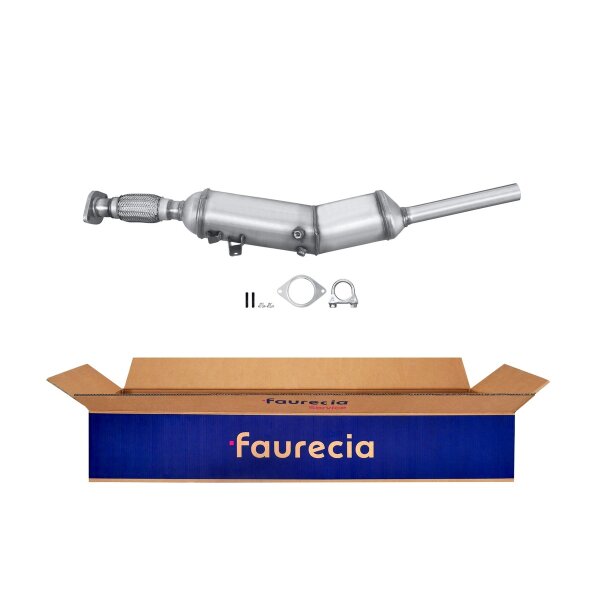 Soot/Particulate Filter Exhaust System Euro 5 FAURECIA Kit Easy2Fit for DACIA
