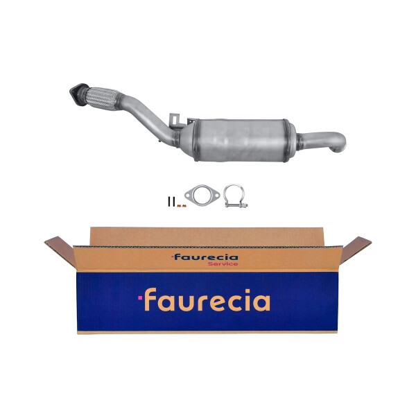 Soot/Particulate Filter Exhaust System Euro 5 FAURECIA Kit Easy2Fit