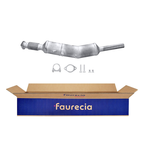 Soot/Particulate Filter Exhaust System Euro 5 FAURECIA for e.g. RENAULT MEGANE