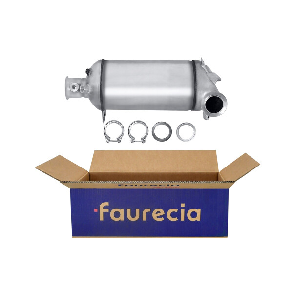 Ruß-Partikelfilter Abgasanlage Euro 4 mit Anbauteilen FAURECIA Kit Easy2Fit
