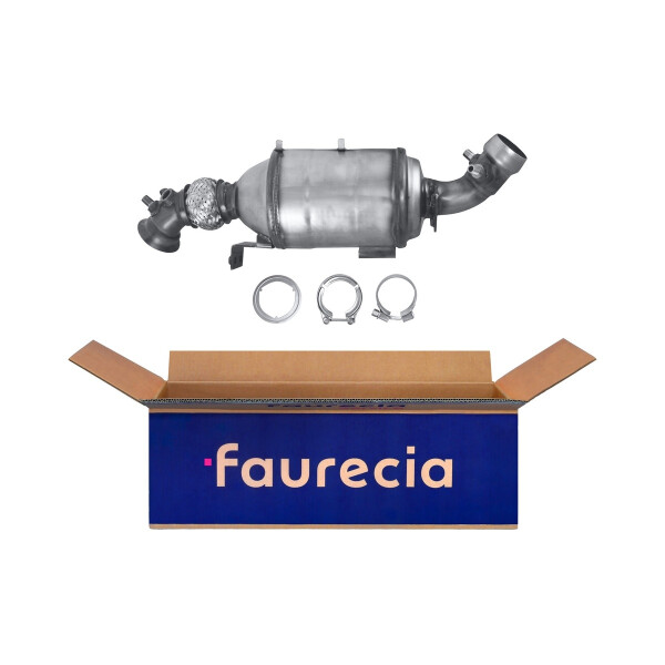 Ruß-Partikelfilter Abgasanlage Euro 4 mit Anbauteilen FAURECIA Kit Easy2Fit