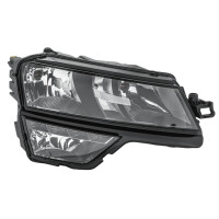 Headlight right 12 V PWY24W with hybrid technology HELLA for SKODA KAROQ