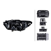 Hauptscheinwerfer rechts 12 V LED HELLA Licht-Expertise passend für BMW 1er