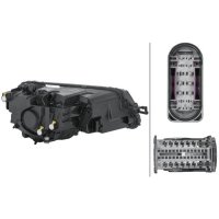 Headlamp left LED HELLA for SKODA KAROQ (NU7/ ND7)