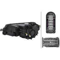Hauptscheinwerfer rechts LED HELLA für Skoda KAROQ...