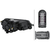 Hauptscheinwerfer links 12 V LED HELLA passend für SKODA KAROQ