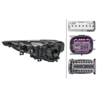 Headlights right LED HELLA for AUDI Q8 (4MN)
