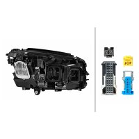 Hauptscheinwerfer links LED HELLA für Mercedes-Benz...