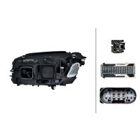 Headlight right LED HELLA for MERCEDES GLC