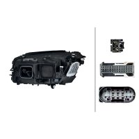 Hauptscheinwerfer rechts LED HELLA für Mercedes-Benz...
