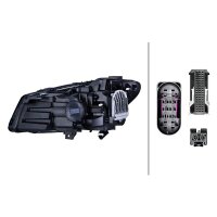 Hauptscheinwerfer rechts LED HELLA für Mercedes-Benz...