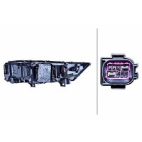 Headlamp left matrix HELLA for AUDI Q7 (4MB/ 4MG)