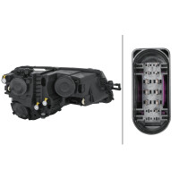 Hauptscheinwerfer links Hybrid PWY24W HELLA für...