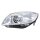 Headlight left 12 V W5W halogen HELLA suitable for e.g. SKODA FABIA