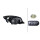 Headlight left 12 V W5W halogen HELLA suitable for e.g. SKODA FABIA