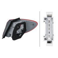 Rear Light left 12 V P21W with hybrid technology HELLA for MB B-CLASS