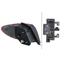 Rückleuchte rechts 12 V PY21W mit Hybridtechnologie HELLA für MB B-KLASSE