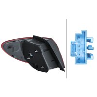 Rückleuchte rechts mit Blinklicht (LED) 12 V LED...