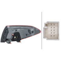 Rückleuchte links 12 V LED HELLA passend für MERCEDES-BENZ C-KLASSE