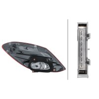 Rückleuchte rechts 12 V W16W mit Hybridtechnologie HELLA für MB C-KLASSE