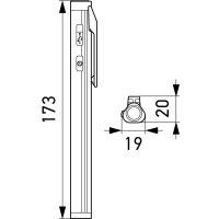 Handleuchte LED mit Magnet HELLA 2XM 359 002-101