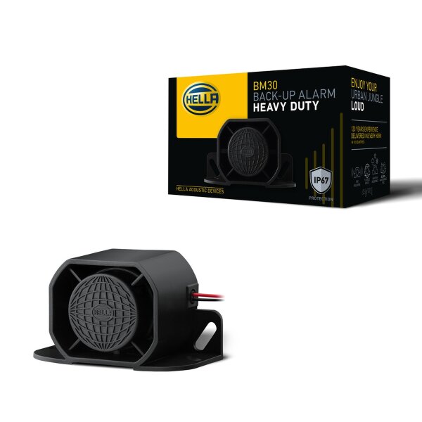 Rückfahrwarner 48 V 12 W 0,6 A 112 dBA HELLA universell für diverse Fzg.