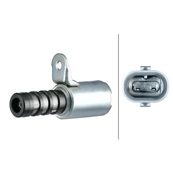 Camshaft Phasing Control Valve exhaust side 2-pin HELLA for FORD