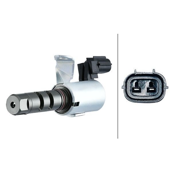 Camshaft Phasing Control Valve Intake 2-pin HELLA for TOYOTA LAND and others