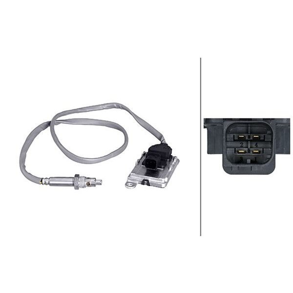 NOx sensor NOx catalytic converter 24 V M20x1.5 4-pin HELLA