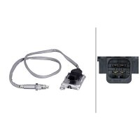 NOx sensor NOx catalytic converter 24 V M20x1.5 4-pin HELLA