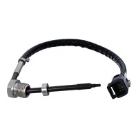 Exhaust gas temperature sensor screwed 2-pin 250 mm cable...