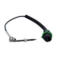Exhaust gas temperature sensor screwed 2-pin 300 mm cable...
