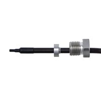 Exhaust gas temperature sensor screwed 2-pin 300 mm cable...