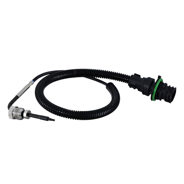 Exhaust gas temperature sensor screwed 2-pin 490 mm cable HELLA