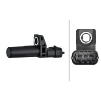 Sensor Crankshaft Pulse Hall sensor 3-pole HELLA for e.g. MB E-CLASS